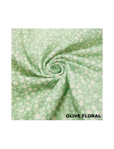 Damenkleid mit Blumenmuster, knielang, mit dekorativen Schleifen an den Ärmeln Bridget