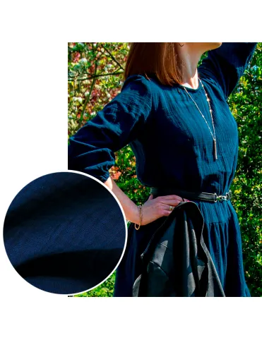 Cotton muslin / 1 meter / 100% cotton / DOUBLE GAUZE