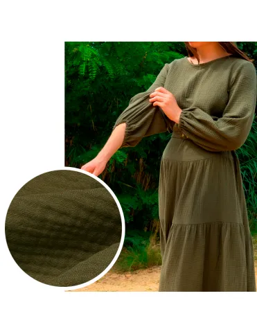 Cotton muslin / 1 meter / 100% cotton / DOUBLE GAUZE