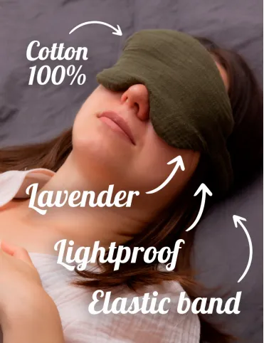 Organic lavender eye mask Silvi