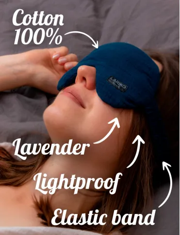 Organic lavender eye mask Octavia