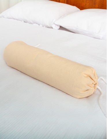 Organic Buckwheat Hull Neck Roll Pillow / Pillow for Neck / Yoga pillow / Back pillow