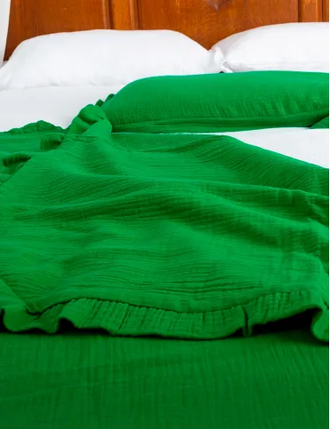 Одеяло хлопковое 160x200 см муслин