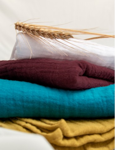 Blanket 160x200 cm cotton muslin