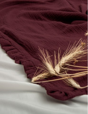 Blanket 160x200 cm cotton muslin