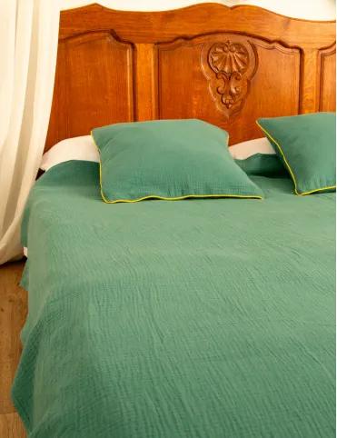 Blanket 150x200 cm cotton muslin Village