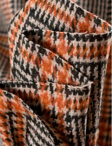 Men's sheep wool plaid jacket Robert