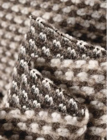 Men’s wool cardigan with hood, beige, warm boho sweater – perfect as a gift, Unisex Cardigan