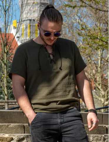 Herren-T-Shirt im  Boho Ethno-Stil, Modell Ragnar