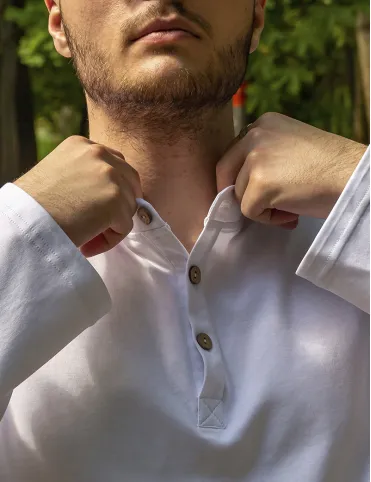 White Casual Shirt Men | 100% Cotton Comfort Fit