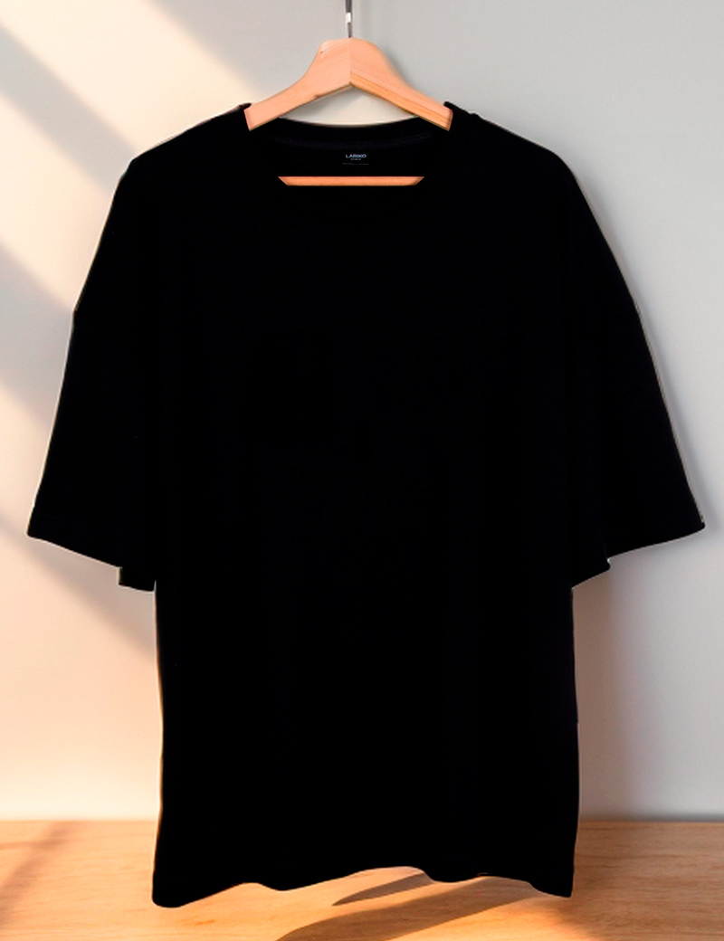 Unisex Oversize T-Shirt Basic Black