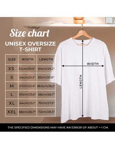 Unisex Oversize T-Shirt Basic Pink