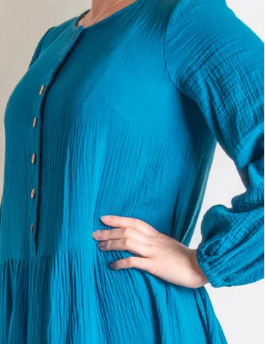 The Midi summer dress made of cotton muslin Isabella