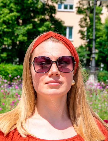 Декоративная тюрбанная повязка на голову