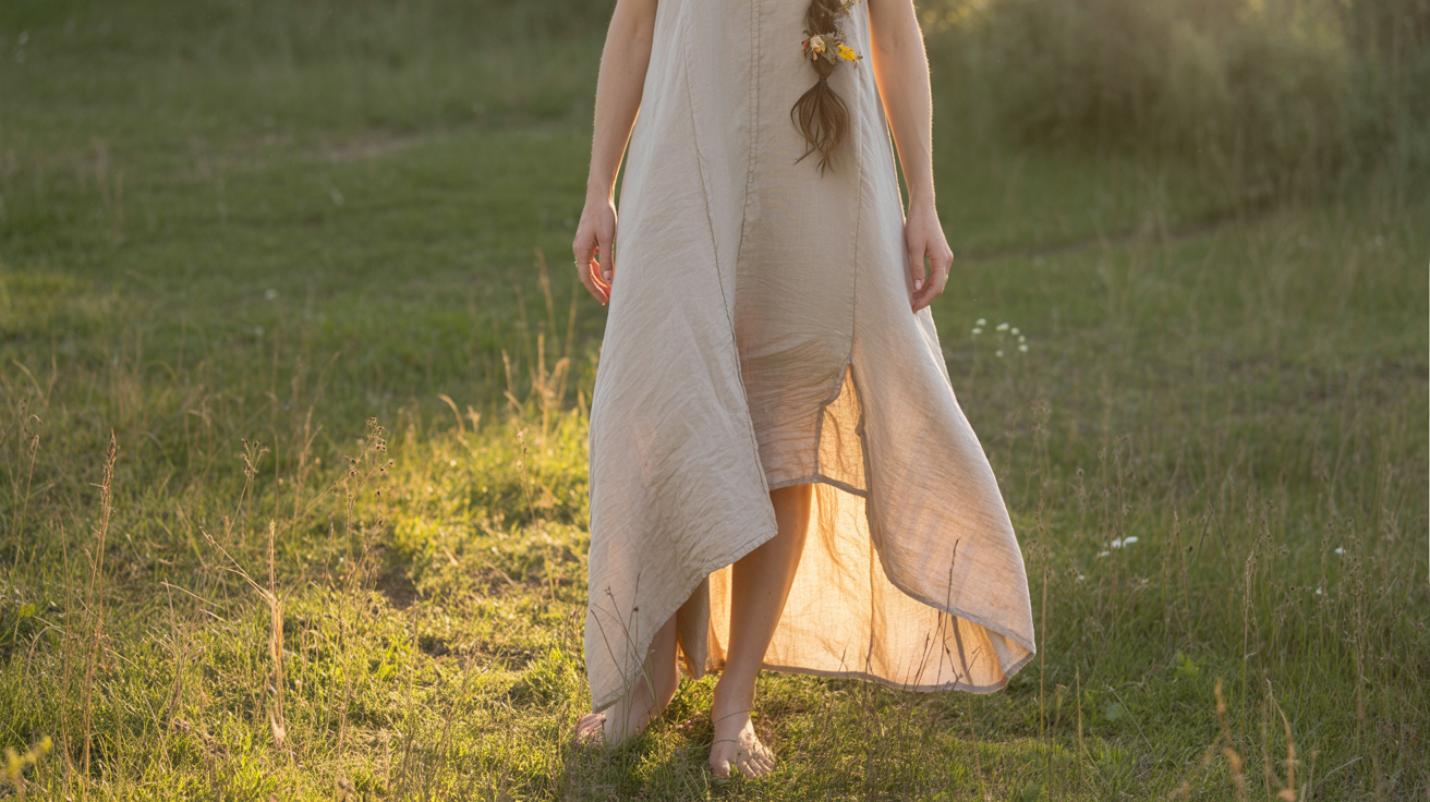 Slow Cloth, Sacred Day: Choosing Natural Fabric for a Wedding