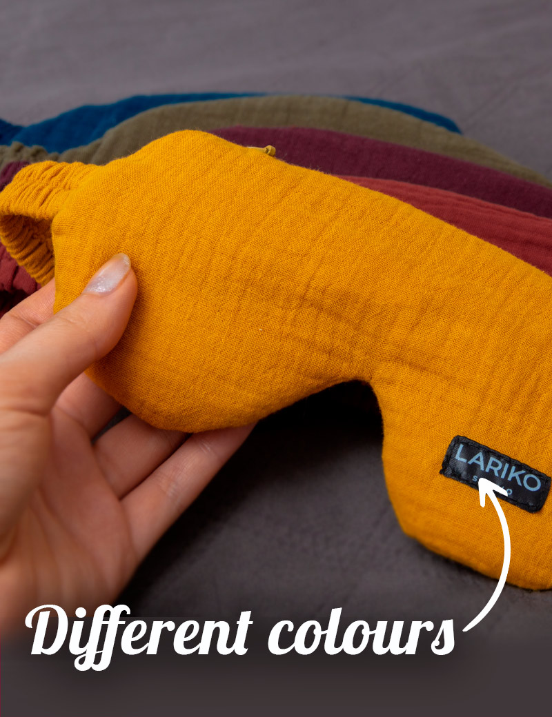 Augenmaske mit Lavendel zum Schlafen